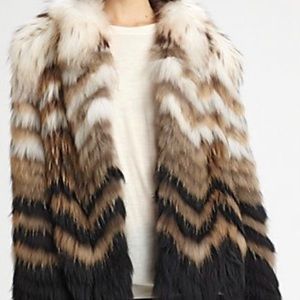 Theory fur coat